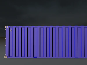 3d container for games and vfx uses 3D Model