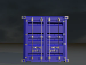 3d container for games and vfx uses 3D Model
