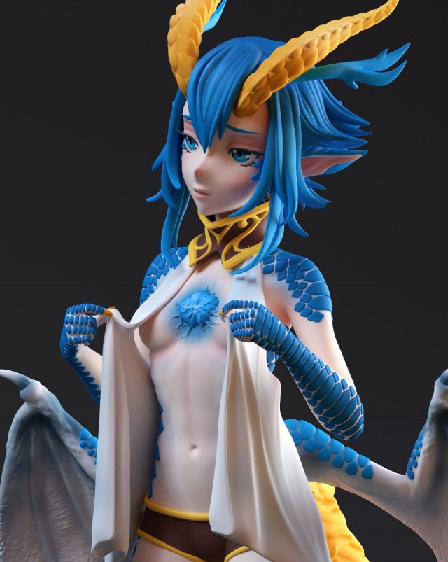 skadi dragenfelt - 3d model for printing Modelo de Impressão 3D .c4d .max .obj .3ds .fbx .stl .blend 