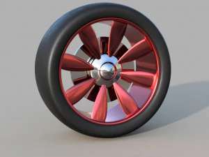 roda olahraga 1 Model 3D