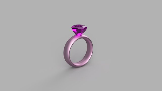 ring of pink gold 3Dモデル .c4d .max .obj .3ds .fbx .stl .blend 