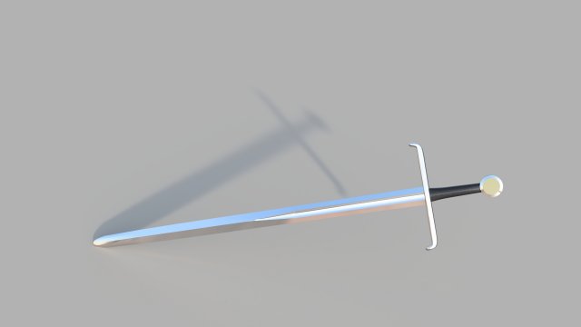 sword Model 3D .c4d .max .obj .3ds .fbx .stl .blend 