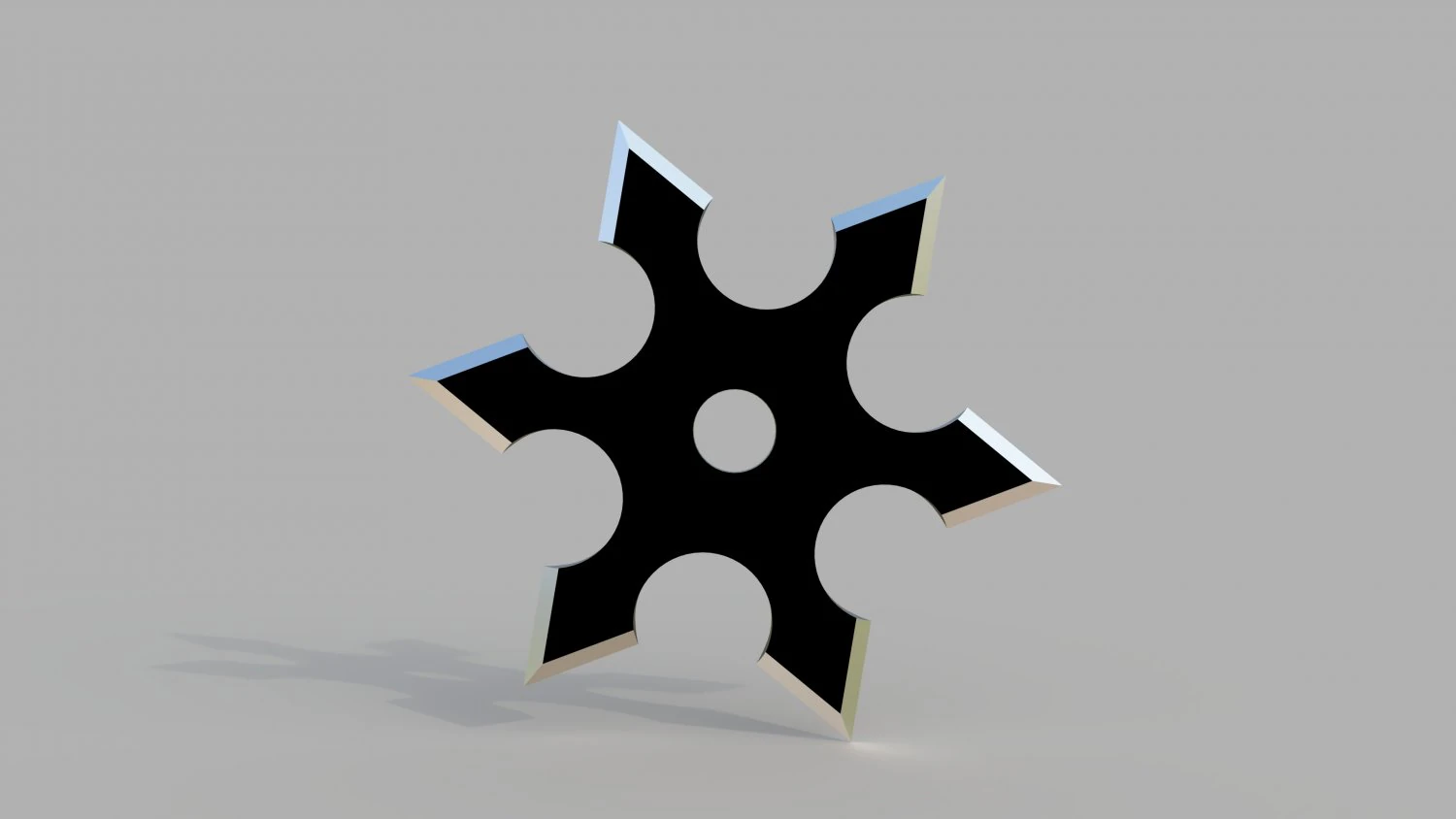 shuriken 3D Model .c4d .max .obj .3ds .fbx .stl .blend 