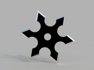 shuriken Modèle 3D