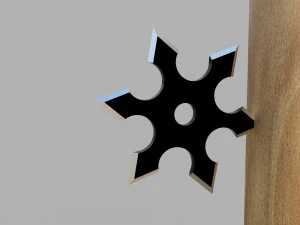 shuriken 3D Model