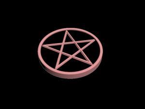 pentagram Modelo 3D