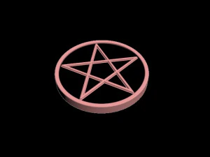 pentagram 3D Model
