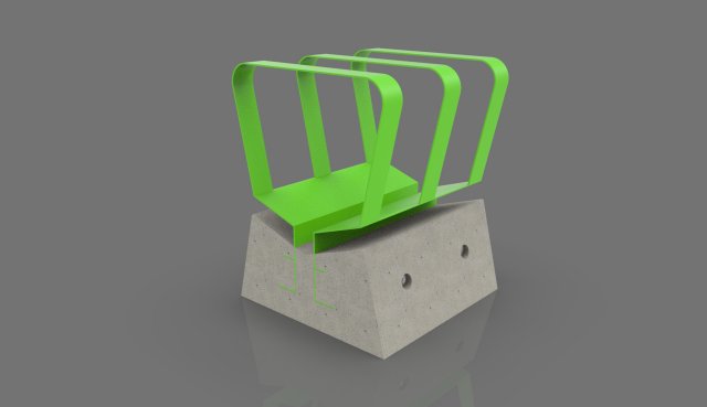 bicycle parking 3Dモデル .c4d .max .obj .3ds .fbx .stl .blend 
