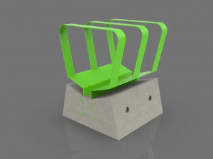 bisiklet park yeri 3D Model