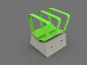 bicycle parking 3Dモデル
