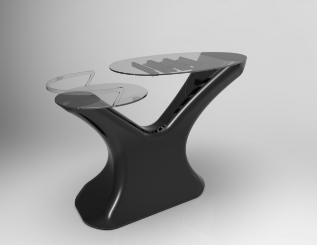 minibar Model 3D .c4d .max .obj .3ds .fbx .stl .blend 