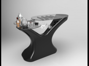 minibar Model 3D