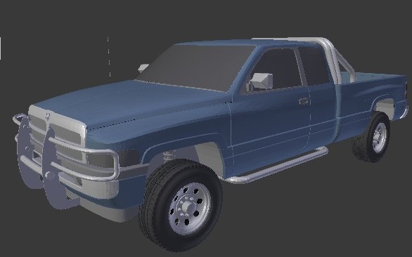 dodge ram Model 3D .c4d .max .obj .3ds .fbx .stl .blend
