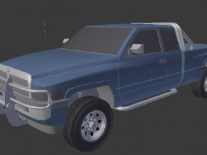 dodge ram 3D 모델