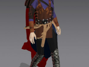 artemisarmor girl Model 3D