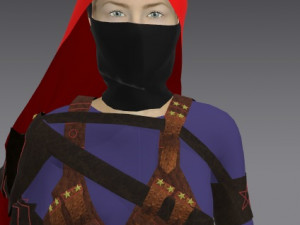 artemisarmor girl Model 3D
