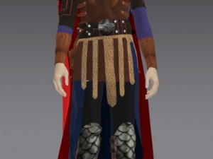 artemisarmor girl Model 3D