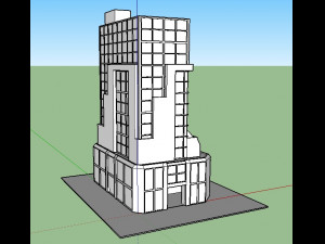 skyscrapper Modelo 3D