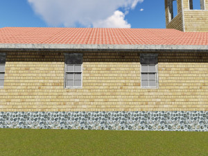 abandoned church sketcup Modèle 3D