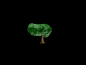 lowpoly tree2 3D Model