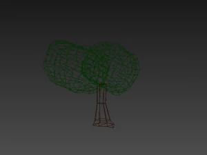 lowpoly tree2 3D Model