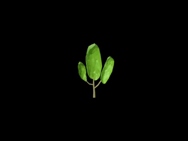 lowpoly tree3 3D Model .c4d .max .obj .3ds .fbx .stl .blend 