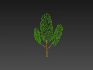 lowpoly tree3 3D Model