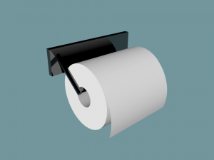 toilet paper holder 3D Model