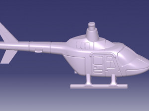 helicopter 3Dモデル