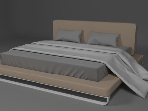 bed 3Dモデル