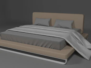 bed 3D Model