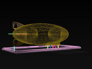 zeppelin award 3D 模型