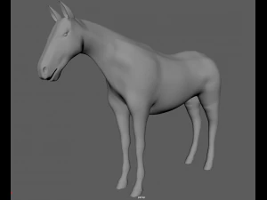 Koń Model 3D