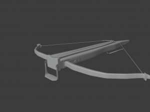 simple crossbow 3D 모델