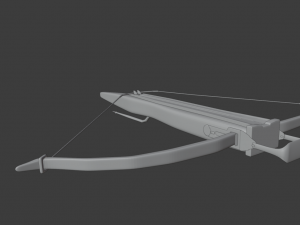 simple crossbow 3D Model