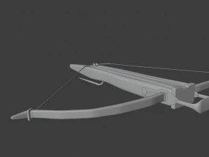 simple crossbow 3D Model