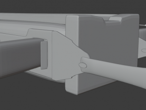 simple crossbow 3D Model