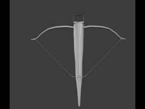 simple crossbow 3D Model