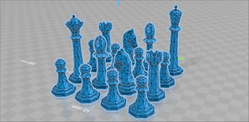 ajedrez 3D Print Model .c4d .max .obj .3ds .fbx .stl .blend