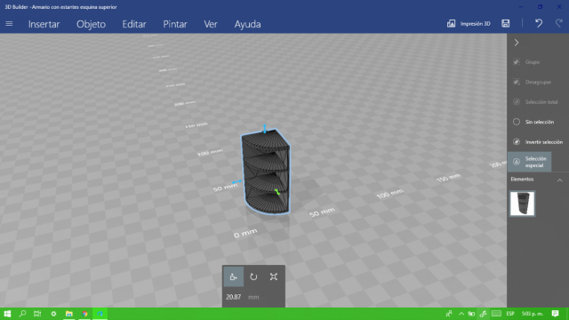 armario con estantes esquina superior wardrobe with shelves upper corner Modelo de impresión 3D .c4d .max .obj .3ds .fbx .stl .blend 
