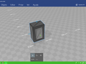 armario con puerta de cristal closet with glass door 3D-printmodel