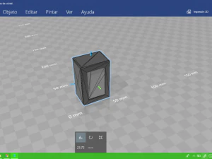 armario con puerta de cristal шафа зі скляними дверима 3D Принт Модель