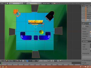 construccin con muebles v360p100 3D Model