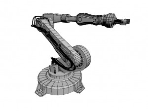 industrial robot 3D Модель