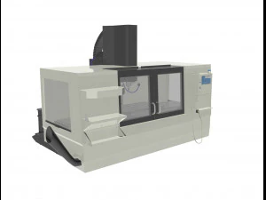 milling mashine 3D Model