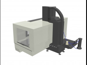 milling mashine Modello 3D