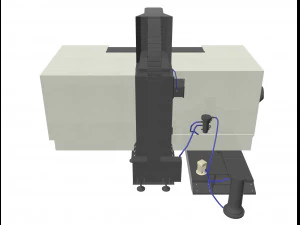 milling mashine 3D Model