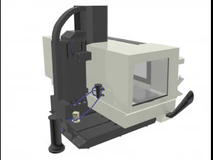 milling mashine 3D Model