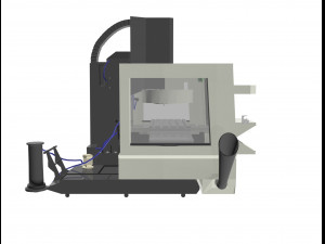milling mashine Modello 3D