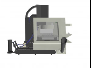 milling mashine 3D Model